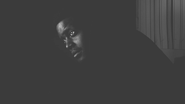 Man Looking Up